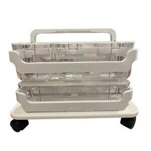 Deflecto Stackable Caddy Organizer Multi-Pack Bundle, Free Ship!